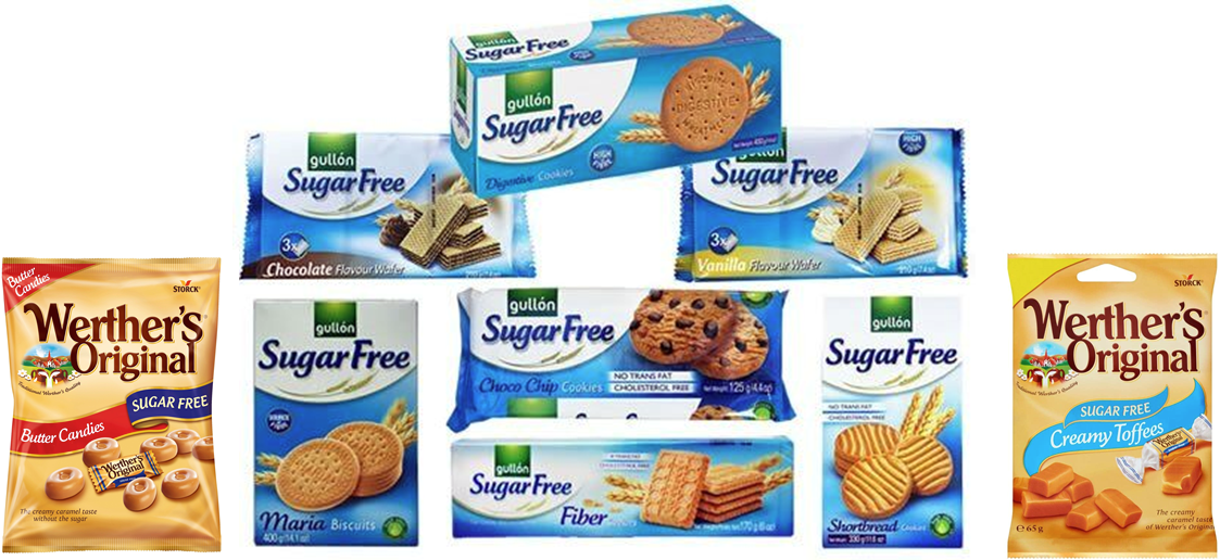 Gullon Sugar Free Biscuits Hamper 9 Pack - Selection of Lovely Sugar Free Biscuits & Sweets