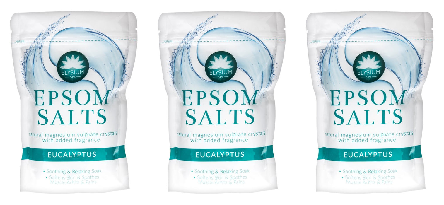 Epsom Salts 450g x 3 Pack - Eucalyptus