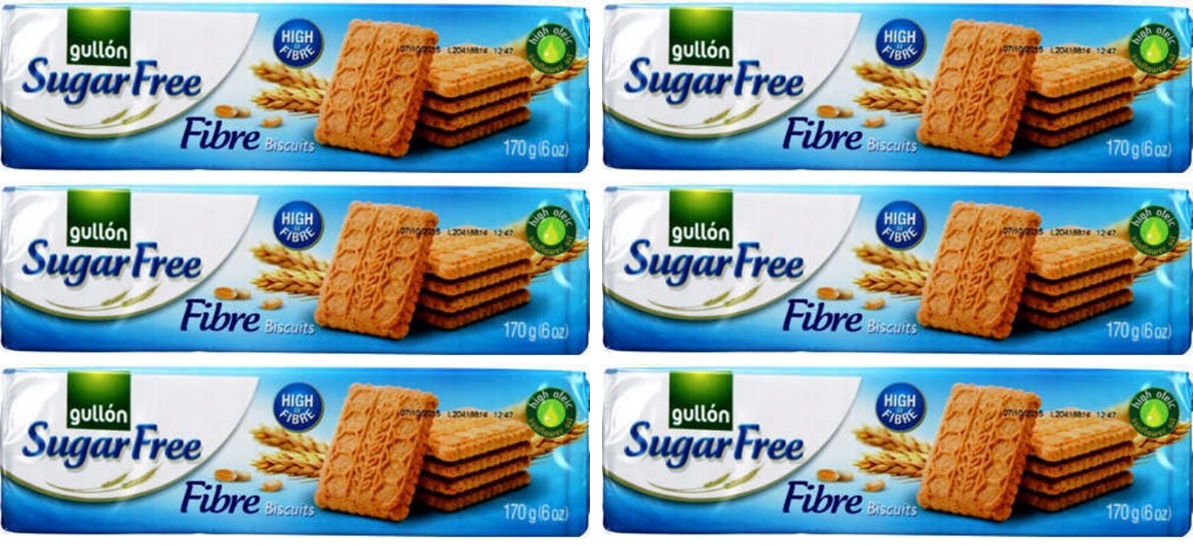 Gullon Sugar Free Fibre Biscuits - 170g