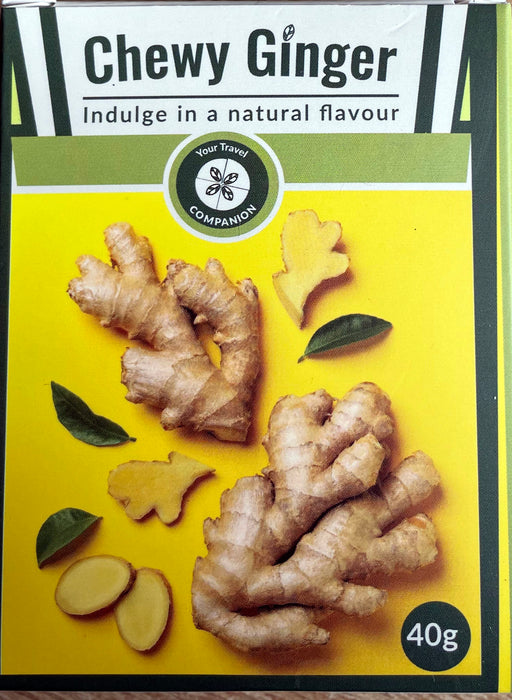 Ginger Chews Candy 40g - Suitable for Vegeterians