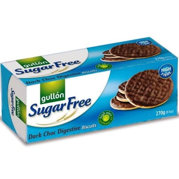 Gullon Sugar Free Dark Chocolate Digestives 270g