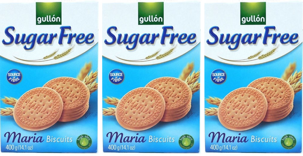 Gullon Maria Sugar Free Biscuits 400g x 3