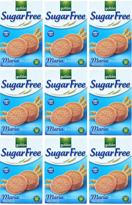 Gullon Maria Sugar Free Biscuits 400g x 10