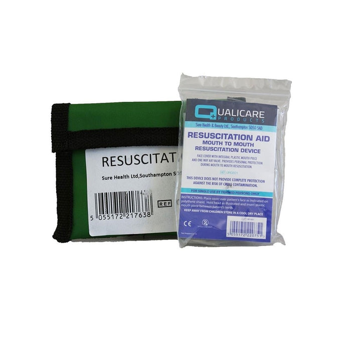 Qualicare Resuscitation Aid In Keyring Pouch