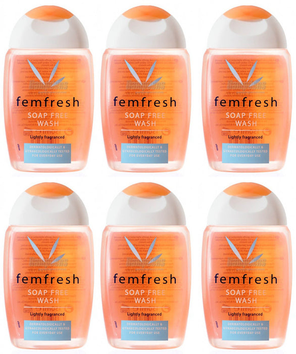 Femfresh Daily Intimate Wash 150ml x 6 Multi pack