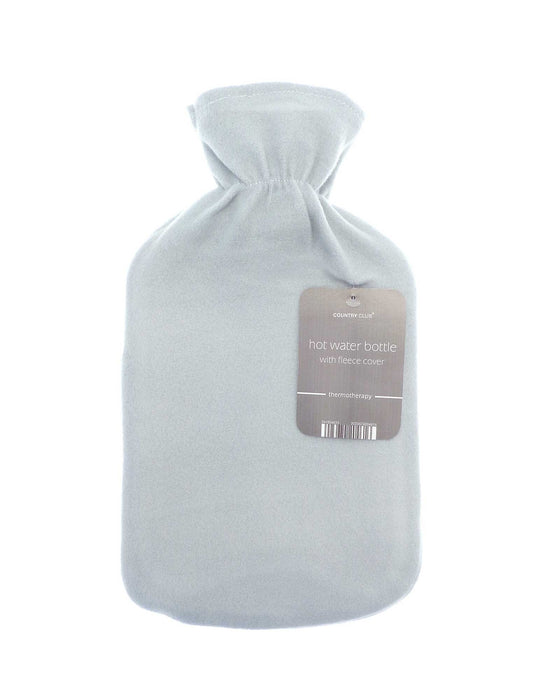 Hot Water Bottle 2ltr with Supersoft Fleece Cover